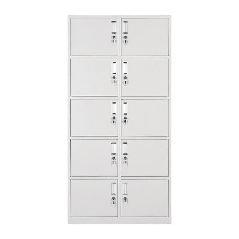 Jingzhonggui 10-Door Steel Storage Locker Cabinet