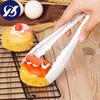 Food Tong Multifunctional for Restaurant 2 Colors Comfortable To Grip Steak Clamp Useful Lightweight Healthy