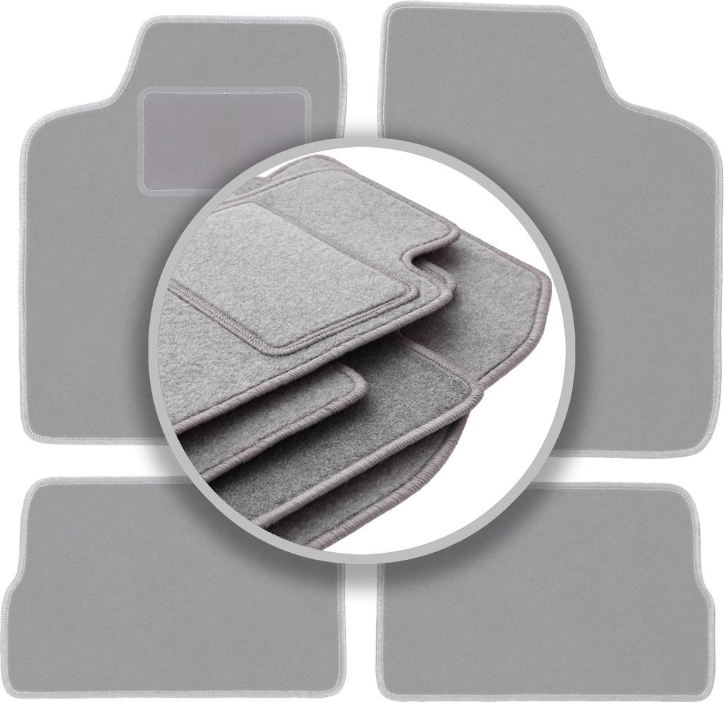 Graue Automatten für: Opel Kadett E Schrägheck, Kombi, Limousine, Cabriolet (1984–1991)