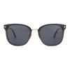 Tom Ford Sunglasses With Logo Letter On The Temples, Irregular Frame Unisex sunglasses Gray TF968-K-20A-56
