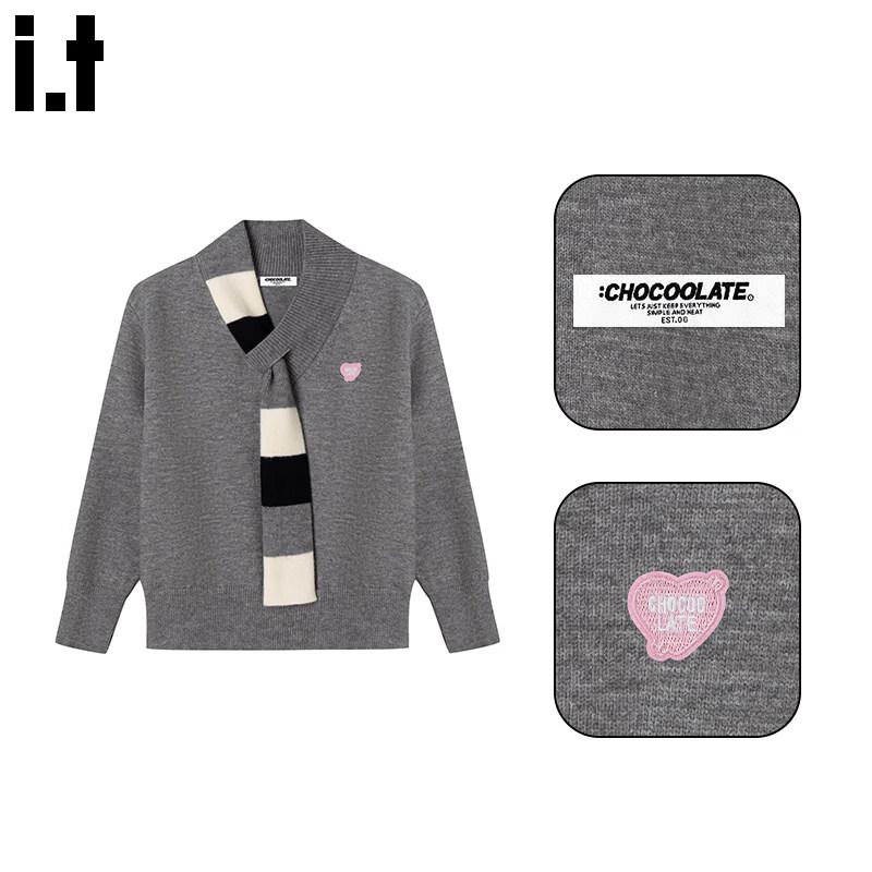 CHOCOOLATEit Женский модный вязаный шарф-свитер One Size