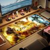 God of War Color Mouse Pad Large Gaming Table Cushion Non-slip Laptop Tablet Big Mousepad XXL Mat Mini PC Playmat With Lock edge