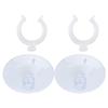 Fish Tank Airline Tubing Suction Cup Powerful Aquarium Fixed Suction Cup with Clips22-25mm