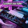 Custom Name Personalized Ghostbusters Pattern Mousepad, Laptop PC Desk Mat, Decorative Desk Mat for Home Keyboard Pad Gift