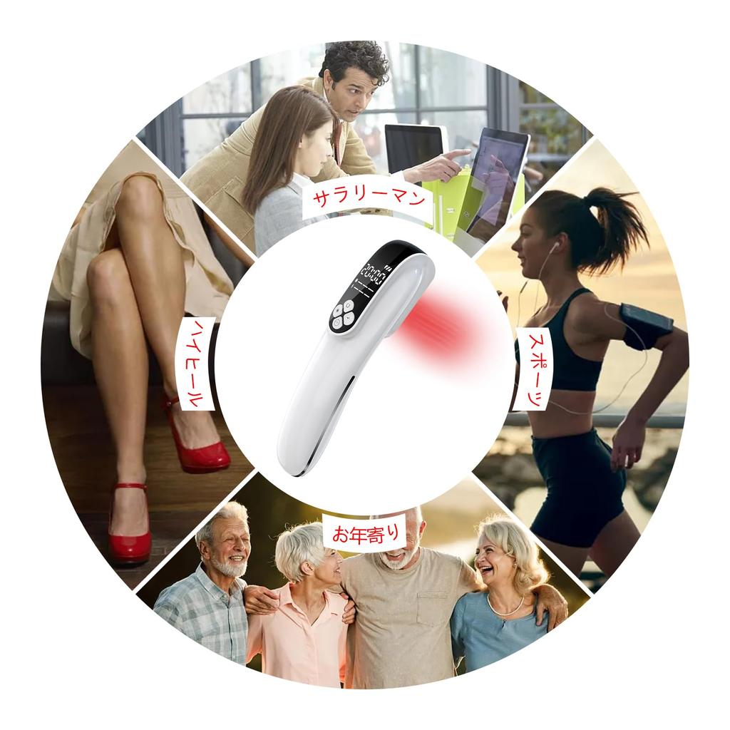 Red Irradiator for the Elderly Red LED Infrared Irradiation 808nm 650nm Microcurrent Care Irradiation for Lower and Feet For Home and Workplace Use
