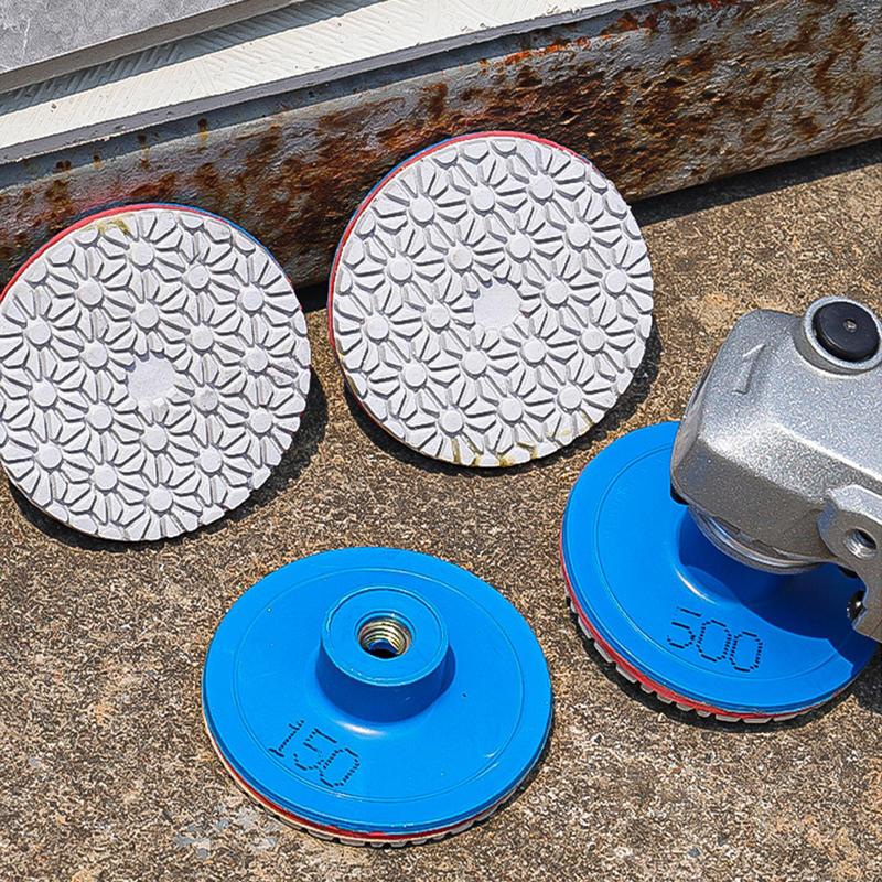 Grinding Disc 2 Pieces Angle Grinder Discs Abrasive Wheels For Tile Concrete Ceramic Glass Polishing Stripping Steel Paint Stone
