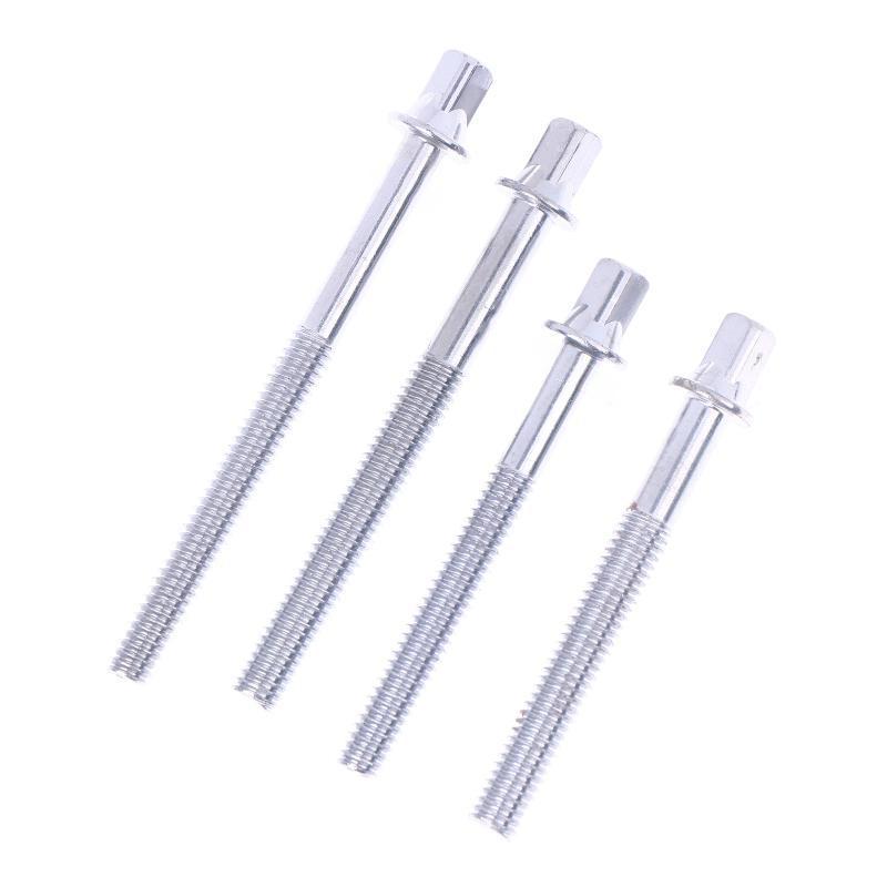 12Pcs Drum Tension Rods 5/6mm Lug Bolts With Washers Jazz Drum Screws Repair Replacement Parts