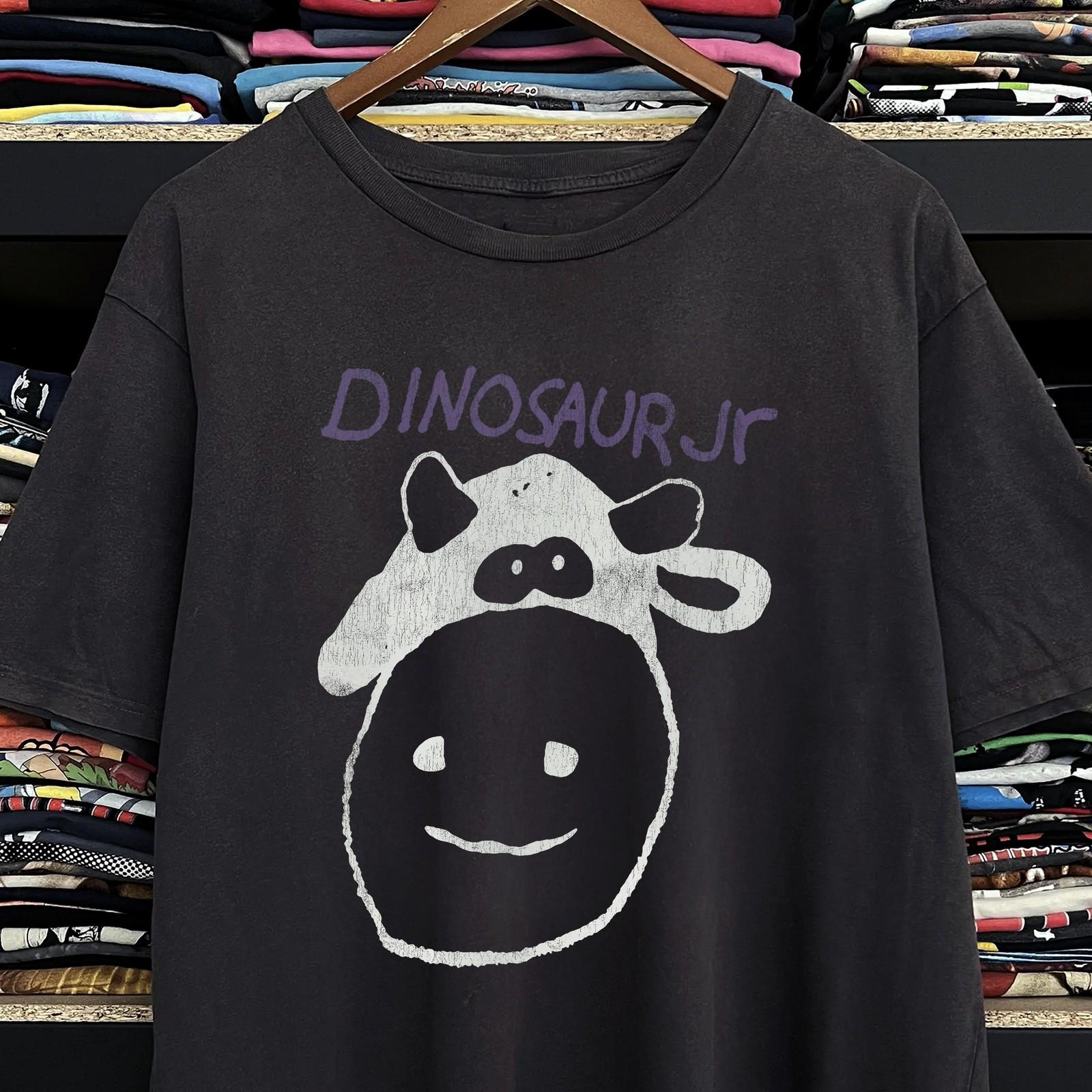 90s Dinosaur Jr Cow Promo T-Shirt Black XXL XL