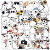 50 Cute Ghost Ghost Graffiti Stickers Decorate Guitar Laptop Suitcase DIY Waterproof Stickers