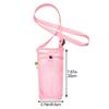 Useful Visible Bag With Strap Cup Sleeve Mesh Cup Pouch Mobile Phone Bag Sport Water Bottle Cover