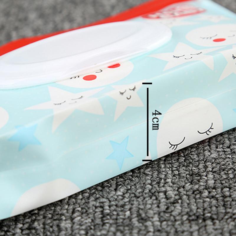 Portable Baby Wet Wipes Bag Tissue Box Container Eco-Friendly Reusable Wipes Bag
