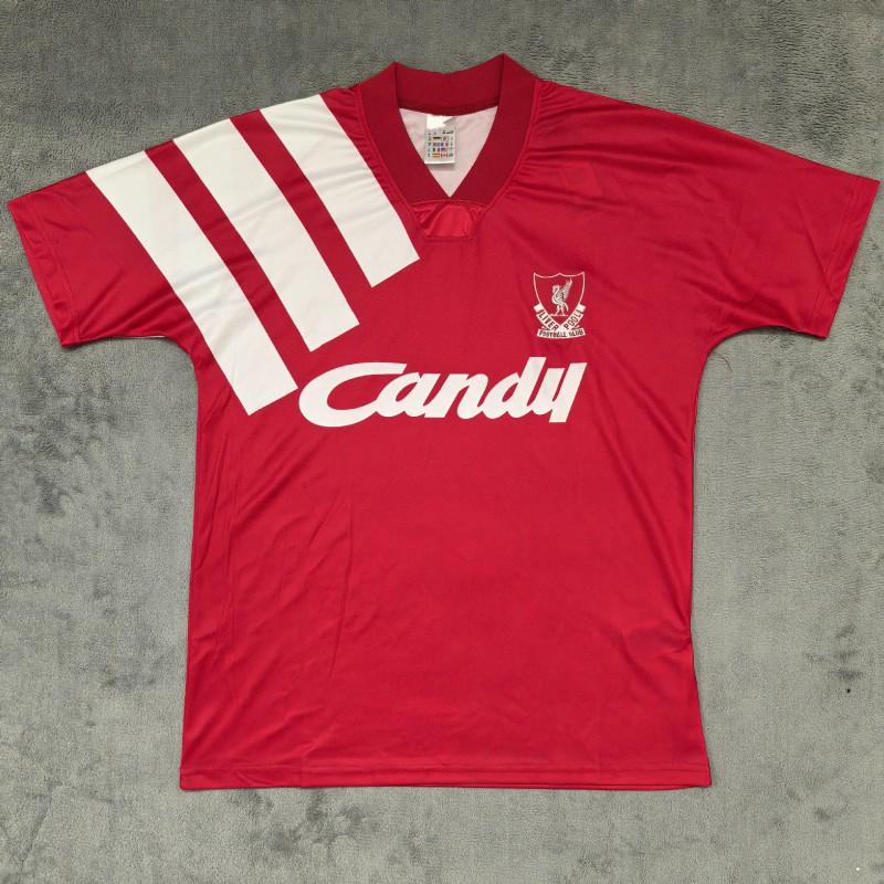 Vintage Retro Football Jersey Replica Club Match Shirt Short Sleeve Unisex Adult Winter Fall