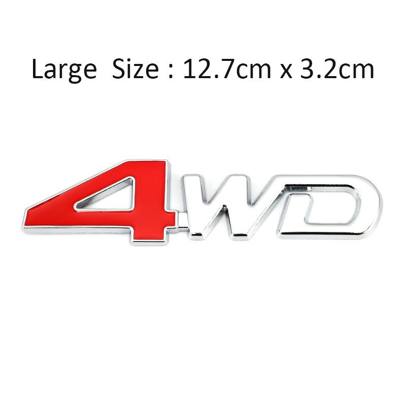 4X4 4WD Logo Car Sticker Trim Front Hood Grille Emblem Badge DecalsVehicle Parts & Accessories, Car Tuning & Styling, Body & Exterior Styling!