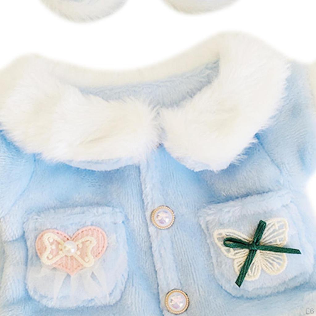 Adorable Doll T-Shirt Set with Hair Bow - Fashionable Dress-Up Kit for 15"