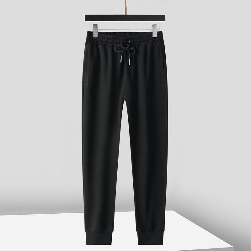 

Унисекс Повседневные Спортивные Штаны: Весенне-осенние длинные брюки, мужской свободный крой, женский стиль с манжетами, доступны в больших размерах L