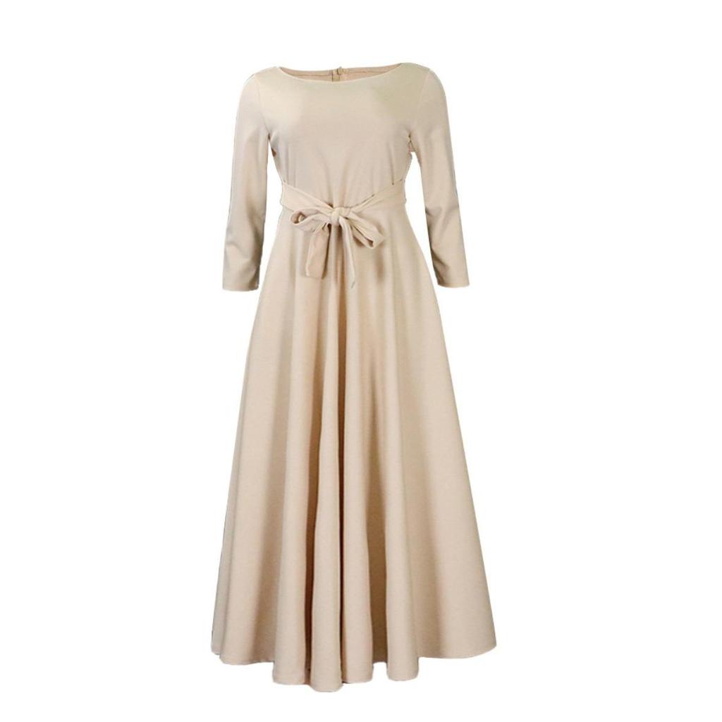 Summer New Fashion Plus Size African Dress Women's Tie Waist Maxi Dress for Women D3171