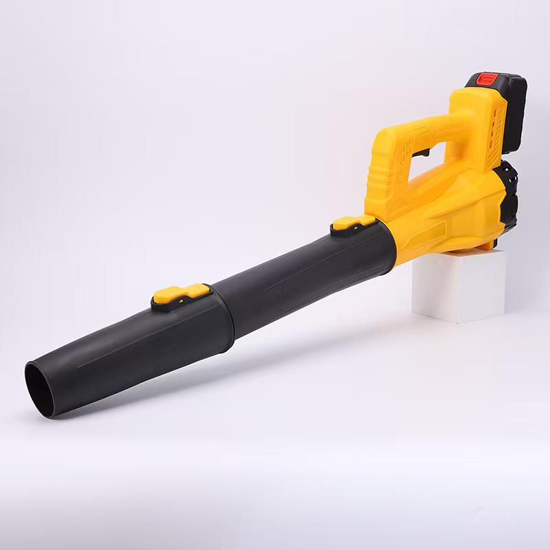 Portable Adjustable Speed Brushless Leaf Blower with High-Power Storm Mode and Rechargeable Lithium Battery.