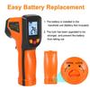 NJTY Infrared Thermometer Non Contact Digital Temperature Gun  50 degrees C 600 degrees C ( 58 degrees F 1112 degrees