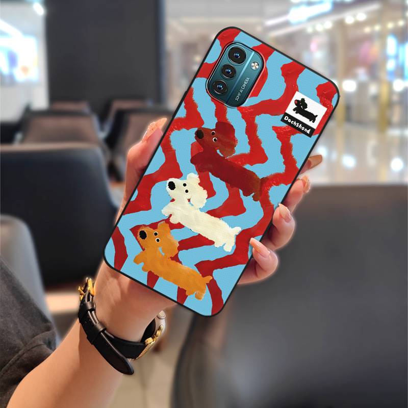 Silicone Shockproof Phone Case For Nokia G11/G21 Fashion Design TPU Cartoon Graffiti Animals Anti-knock Cute Full Wrap