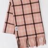 RECLOW MADRA Pastel Check Muffler PINK