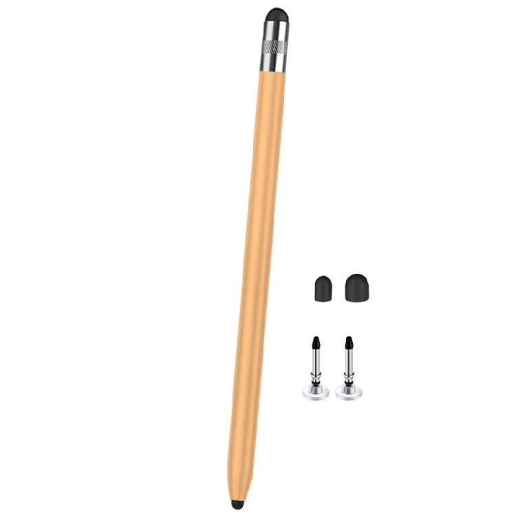 Universals Two Tip Styluses Pen 3 In 1 Design Soft Silicone Heads for Tablets Phones Precise Touch Control