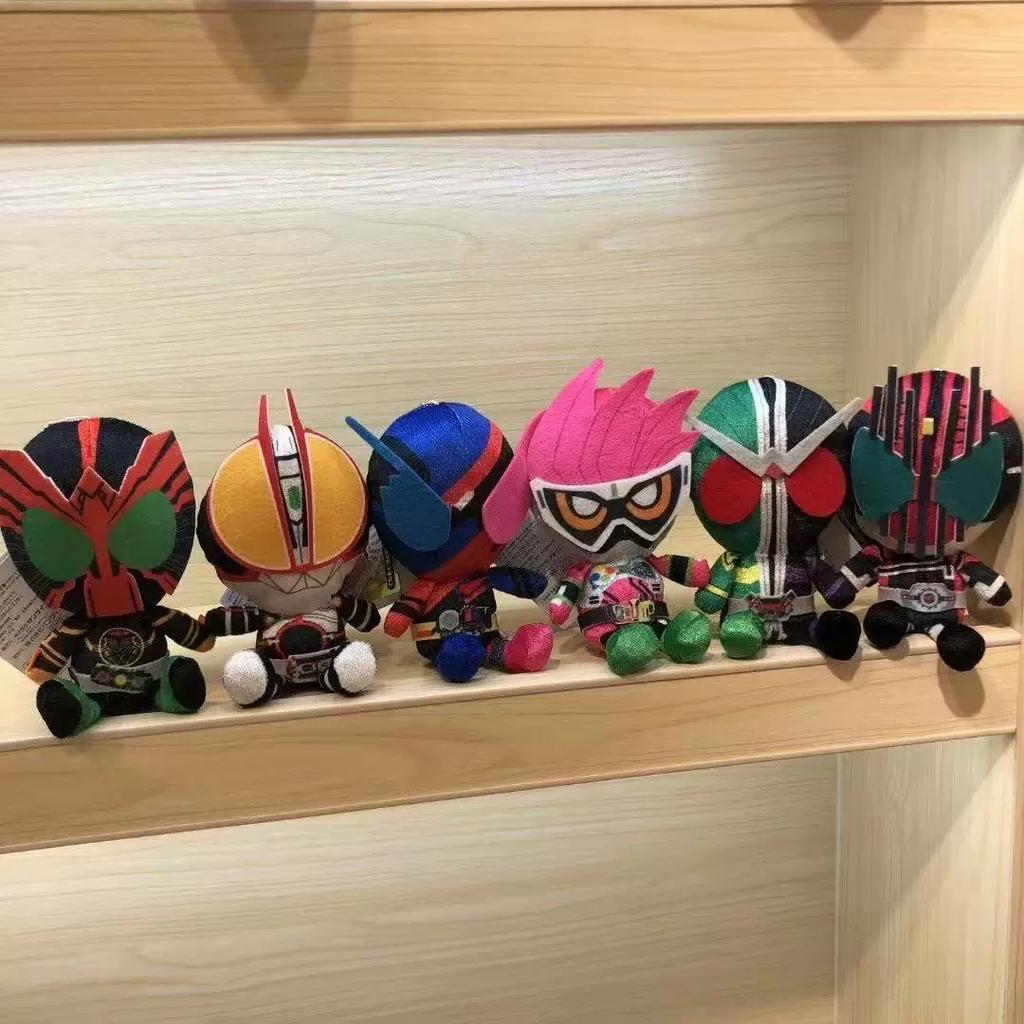 Plush Doll Zzz Den-O Exaid Build W 01 Gavv Decade Ooo Kamen Rider Pendant Anime Merch Desktop Collectible Hobby Gift