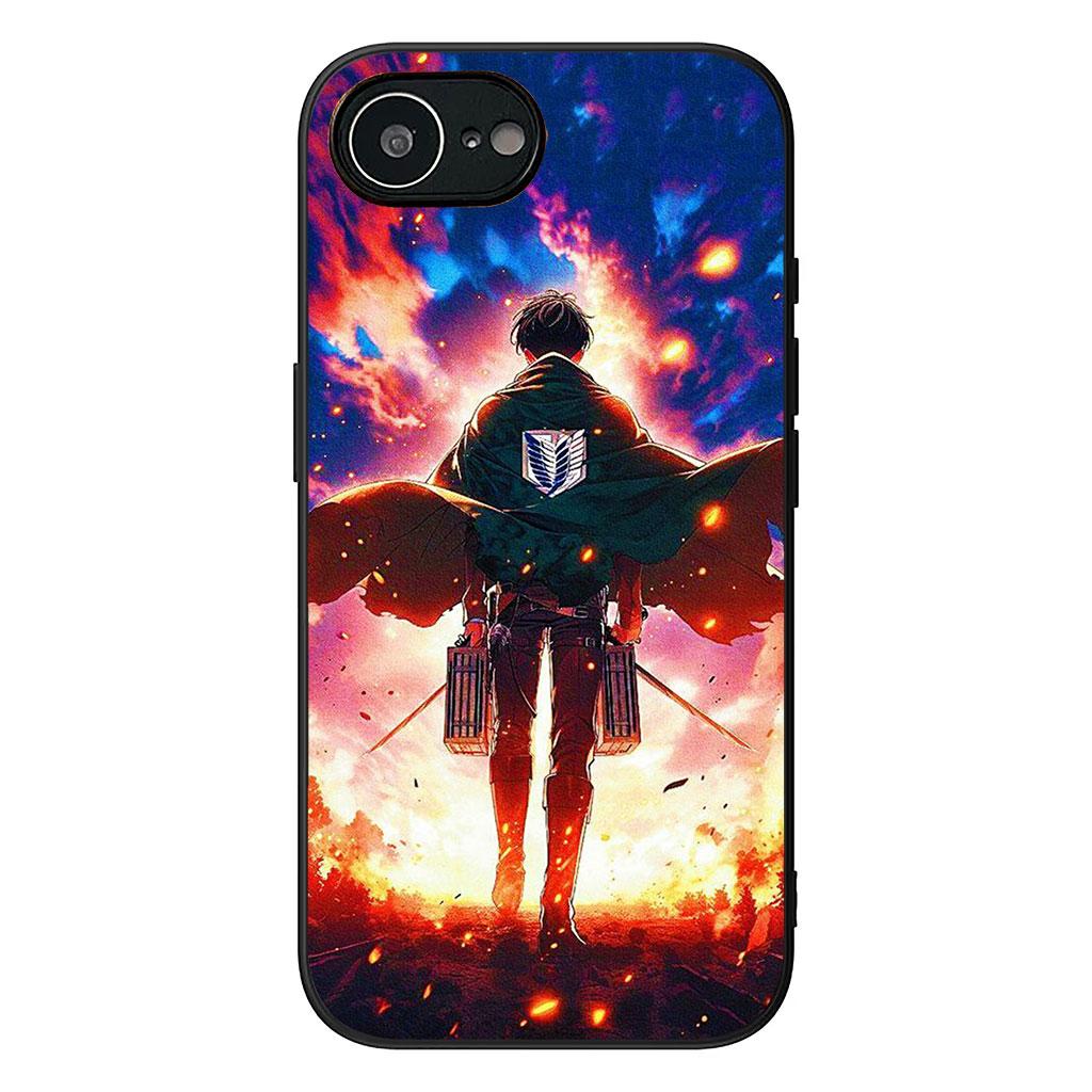 Phone Cover Attack Levi On Titan Eren Jaeger Anime for Xiaomi Poco C85 C71 C65 C61 X7 X6 X5 M6 M7 F6 F7 F8 Ultra Pro C75 Case