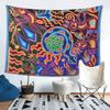 Huichol Traum-Wandteppich Dekor Kunst Ästhetische Wandteppiche für Wohnzimmer Schlafzimmer Zuhause Wandtuch Wandbehang