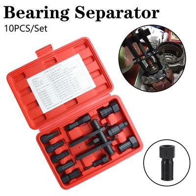 Remover Automotive Tools 10 Pcs/Set Motorcycle Bearing Disassembly Tools Aluminum Wheel Bearing Kit Seal Driver Installer