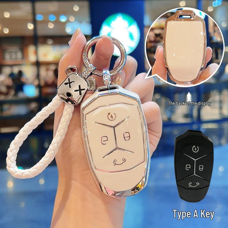 Lynk & Co 03 Key Case: 2025 Model, Men's & Women's Protective Shell with Buckle