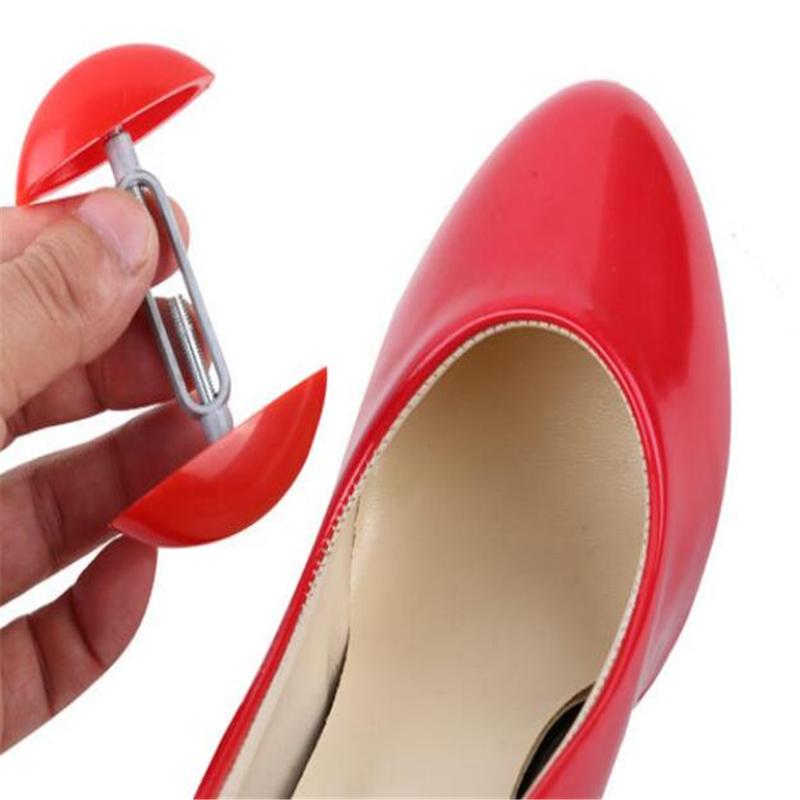 2ks Mini Shoes Stretchers Prodlužovač šířky Nastavitelný Shoe Aid Muži Ženy