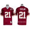 Washington Redskins Retro Football Jersey 21 Taylor 17 D.Williams Men Women Sportswear