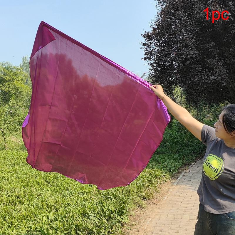 Con Bastoncini Telescopici Ventaglio Danza del Ventre Ventagli Imitazione Seta Accessori Bastoncini Estensibili Foulard Multicolore Bandiera Accessori da Ballo Leggeri