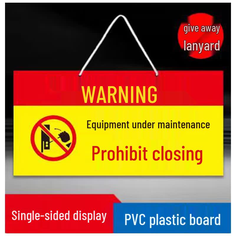 Hongze Lockout Tagout Safety Sign