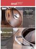 Thickened Stainless Steel Stockpot - Large Capacity for Braising, Boiling, and Steaming On Induction Cookers and Gas Stoves