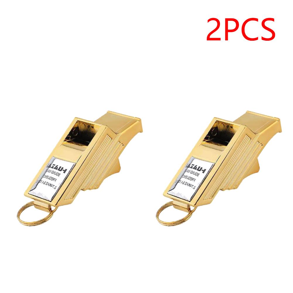 1-20PCS Professional Referee Whistle Soccer Football Training Equipment Sports Teacher Portable Emergency Whistle with Rope