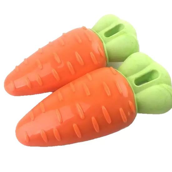 Giocattoli per Cani a Forma di Carota e Mais Giocattoli da Masticare Massaggio Gengive e Pulizia Denti Giocattolo per Cani Resistente al Morso per Animali Domestici