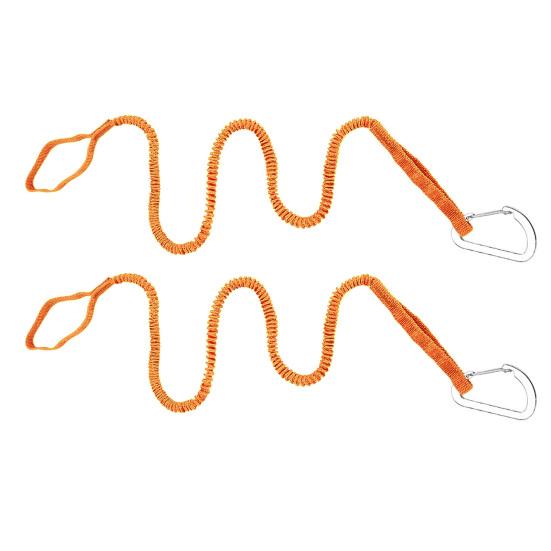 1/2/4Pcs Kayak Paddle Leash Elastic Bungee Strap Lanyard Rope Lightweight Kayak Rod Leash for Boating Fishing Rafting Canoeing