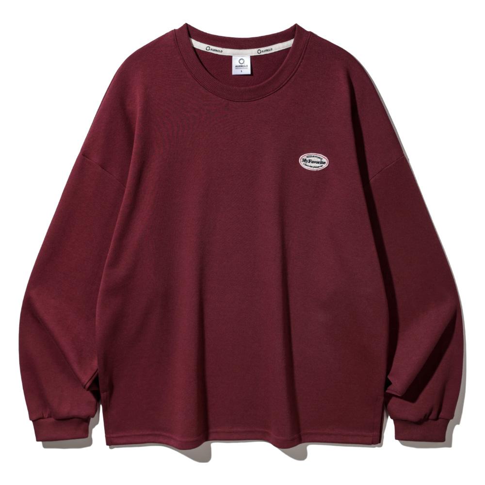 ALVINCLO Wappen Oversized Long Sleeve T-Shirt Avt367 (7 Colors)