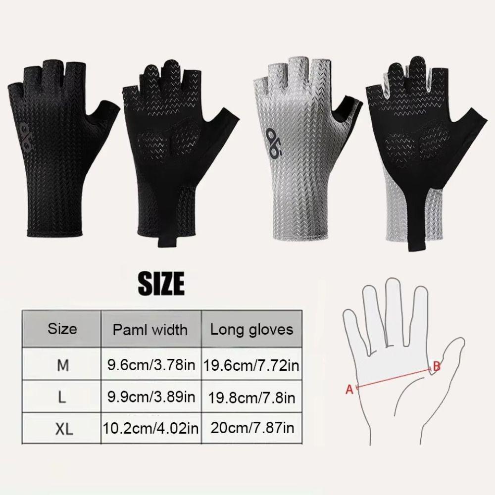 Atmungsaktive Fahrradhandschuhe Anti-Rutsch Rennradhandschuhe Sommer Halbfingerhandschuhe Kühlende Sportausrüstung