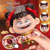 Nezha Emoji Face-Changing Toy Pendant: Fun & Creative Decompression Ornament