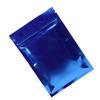 100Pcs Aluminum Foil Food Bags Resealable Zipper Zealed Pouches for Beans Chocolate Cookies Nuts Dried Fruit Electronics
