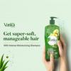 Dabur Vatika Aloe Vera & Olive Shampoo 640ml | Intense Moisturising | 24Hr Hydration For Dry, Frizz-Free Hair | Nourishing And Strengthening Formula