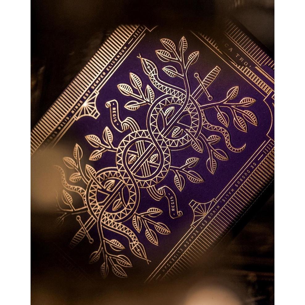 Theory11 Purple Monarch Playing Cards USPCC Bicycle Monarchs Deck Kortspel Magiska trick
