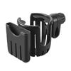 2-in-1 Portable Bike Cup & Storage Rack: Adjustable, Hole-Free Holder for Water Bottles, Coffee, or Tea Cups