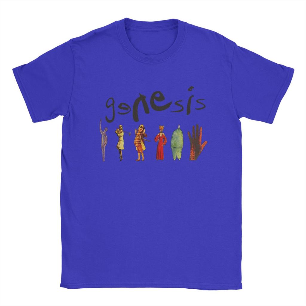 Genesis Band T Shirt for Men Cotton Creative T-Shirts Crewneck Tees Short Sleeve Tops 4XL 5XL