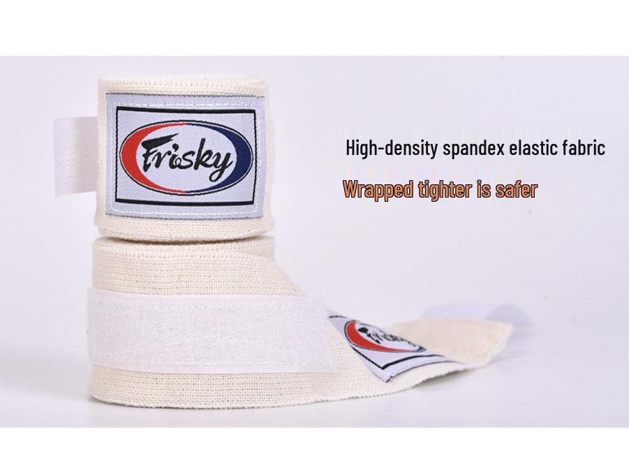 FRISKY 5m High Elastic Boxing Bandages - Professional Sanda Muay Thai Hand Wraps.