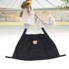 Stroller Cargo Bag Bottle Nappy Storage Bag Multifunctional Hanging Storage Stroller Organizer For Home Black