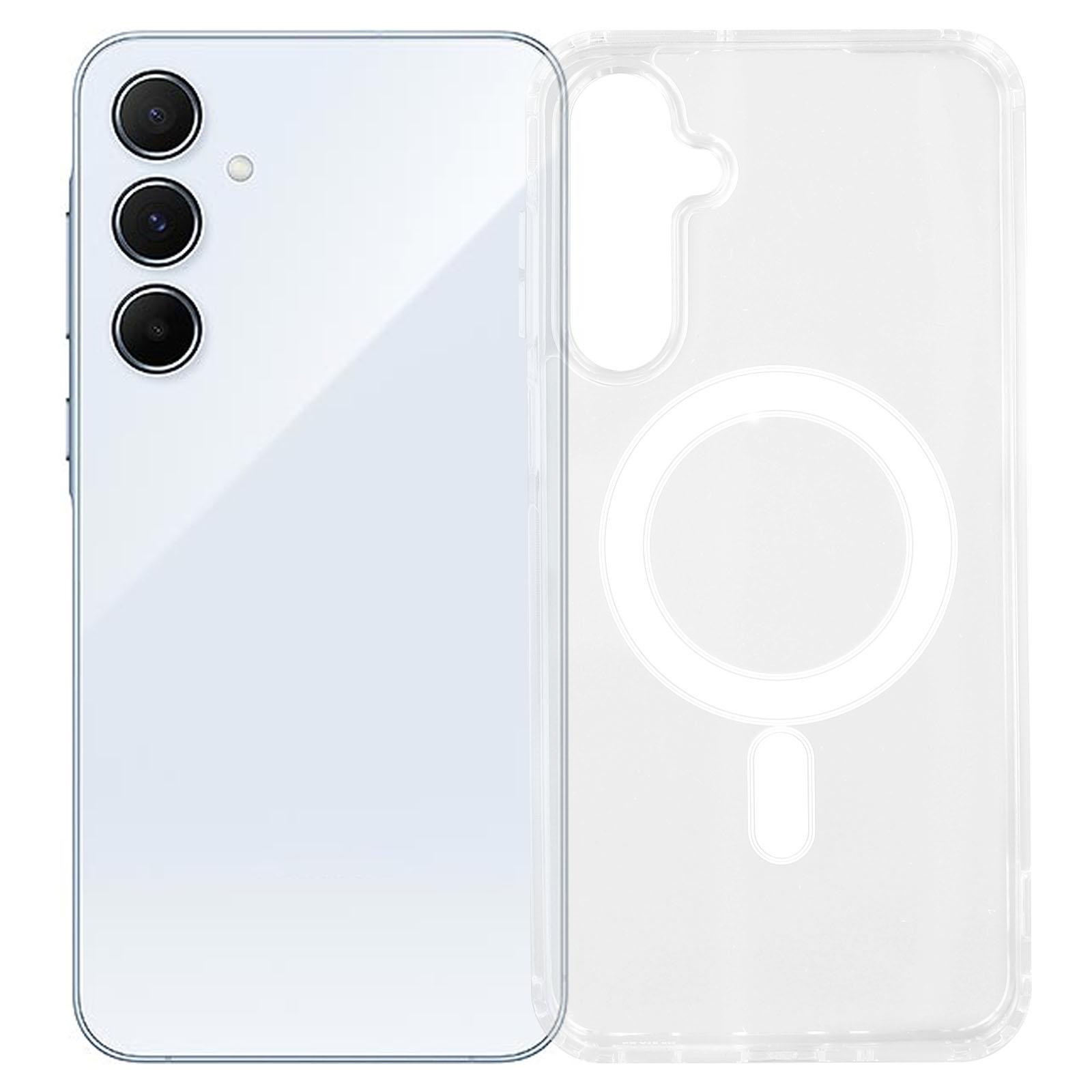 

For Samsung Galaxy A16 5G/A16 4G Case Compatible with MagSafe TPU+Acrylic Clear Phone Cover A