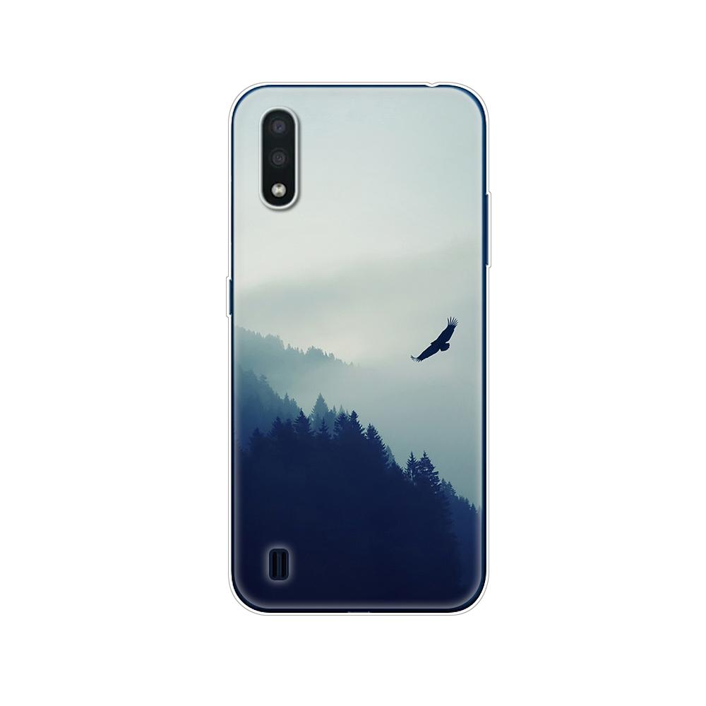 For Samsung M01 Case 5.7" Soft Silicon Tpu Cover For Samsung Galaxy M01 M 01 SM-M015FZBDSER M015 Phone Back Shell Bumper Funda